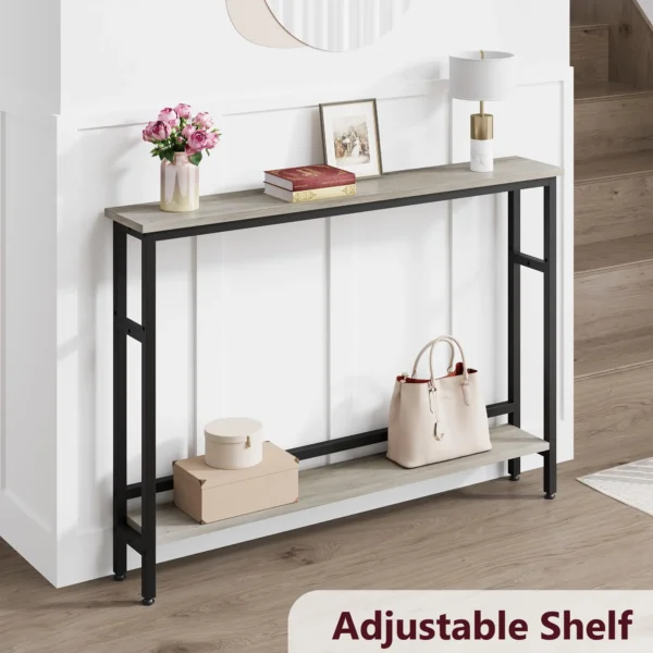 5.9" Slim Narrow Console Table